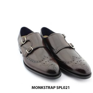 [Outlet size 45] Giày da nam cao cấp monkstrap SPL021 003