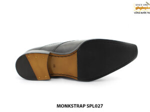 [Outlet size 40] Giày da nam nhuộm màu patina Double Monkstrap SPL027 005