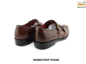 [Outlet size 40] Giày không dây da nam Double Monkstrap THANG 005
