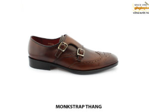 [Outlet size 40] Giày không dây da nam Double Monkstrap THANG 001