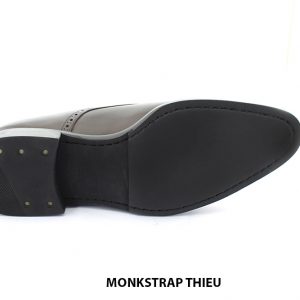 [Outlet size 38] Giày da nam hàng hiệu Double Monkstrap THIEU 006