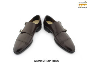 [Outlet size 38] Giày da nam hàng hiệu Double Monkstrap THIEU 004