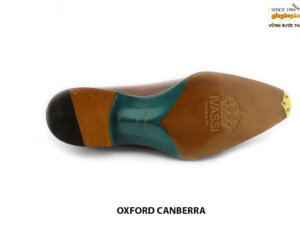 [Outlet size 43] Giày da nam in tranh tphcm cao cấp Oxford CANBERRA 007