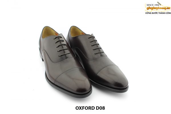 [Outlet size 40] Giày da nam được may đế oxford D08 001