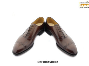 [Outlet size 40] Giày da nam đóng thủ công Oxford SU002 006