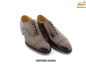[Outlet size 40] Giày da nam đóng thủ công Oxford SU002 003