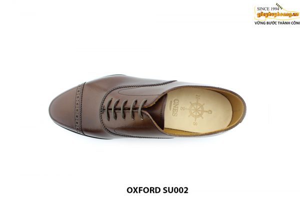 [Outlet size 40] Giày da nam đóng thủ công Oxford SU002 002
