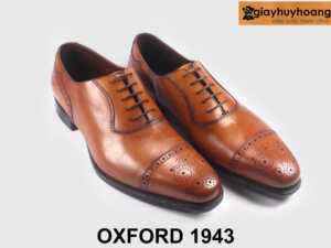 Giày da nam màu bò thời trang cao cấp Oxford U1943 004