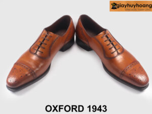 Giày da nam màu bò thời trang cao cấp Oxford U1943 003