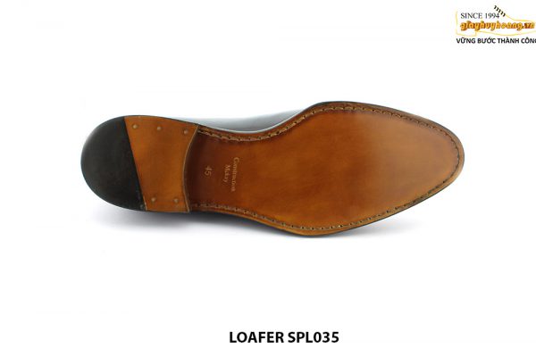 [Outlet size 45] Giày lười da nam nhuộm màu thủ công loafer SPL035 005