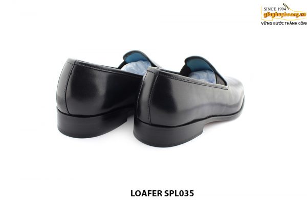 [Outlet size 45] Giày lười da nam nhuộm màu thủ công loafer SPL035 004