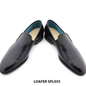 [Outlet size 45] Giày lười da nam nhuộm màu thủ công loafer SPL035 003