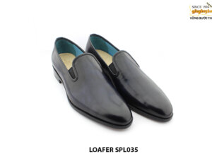 [Outlet size 45] Giày lười da nam nhuộm màu thủ công loafer SPL035 002