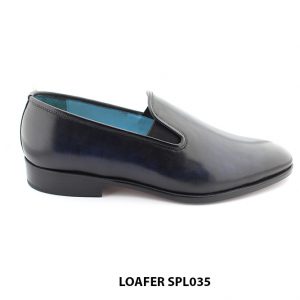 [Outlet size 45] Giày lười da nam nhuộm màu thủ công loafer SPL035 001