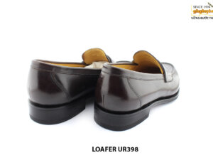 [Outlet size 42] Giày lười nam màu nâu hàng hiệu Loafer UR398 005