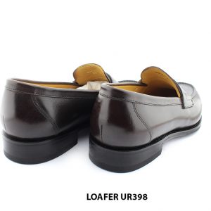 [Outlet size 42] Giày lười nam màu nâu hàng hiệu Loafer UR398 005