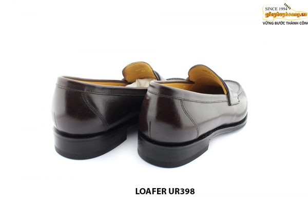 [Outlet size 42] Giày lười nam màu nâu hàng hiệu Loafer UR398 005