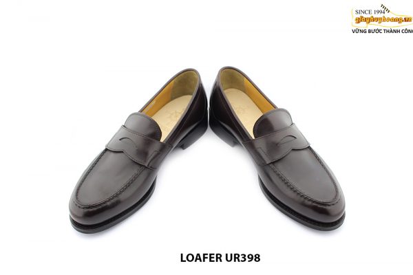 [Outlet size 42] Giày lười nam màu nâu hàng hiệu Loafer UR398 004