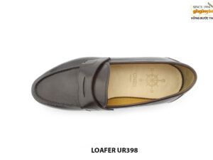 [Outlet size 42] Giày lười nam màu nâu hàng hiệu Loafer UR398 002