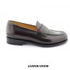 [Outlet size 42] Giày lười nam màu nâu hàng hiệu Loafer UR398 001