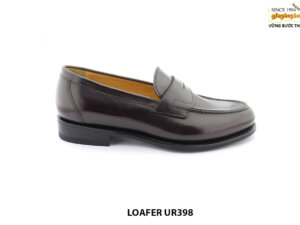 [Outlet size 42] Giày lười nam màu nâu hàng hiệu Loafer UR398 001