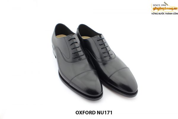 [Outlet size 42] Giày da nam cao cấp đế da bò Oxford NU171 006