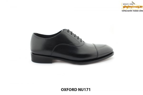 [Outlet size 42] Giày da nam cao cấp đế da bò Oxford NU171 001