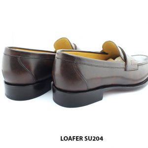 [Outlet size 41] Giày lười nam thủ công hàng hiệu Loafer SU204 005