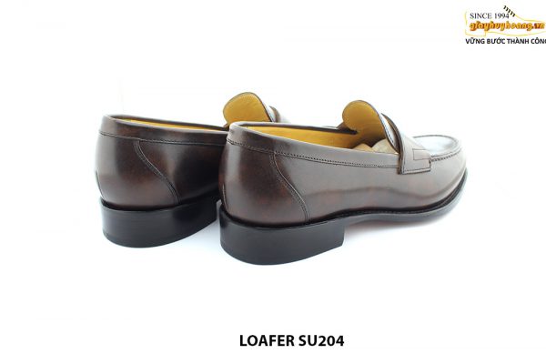 [Outlet size 41] Giày lười nam thủ công hàng hiệu Loafer SU204 005