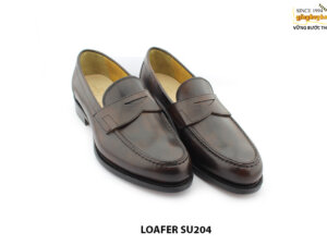 [Outlet size 41] Giày lười nam thủ công hàng hiệu Loafer SU204 003