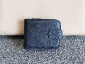 Bóp Ví dày ngang da vân hạt nhiều ngăn đựng thẻ 003