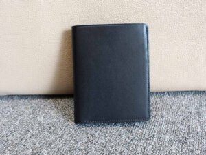 Bóp Ví nam đứng da bò trơn cao cấp 002