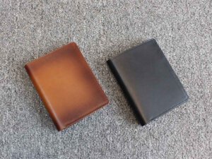 Bóp Ví nam đứng da bò trơn cao cấp 001