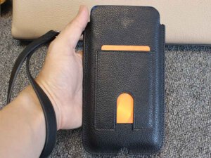 Bóp ví cầm tay nam đựng thẻ ATM điện thoại 005