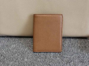 Bóp Ví nam đứng da bò dập vân 001