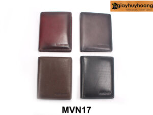 Bóp Ví nam đứng da bò đựng tiền nhỏ gọn MVN17 001
