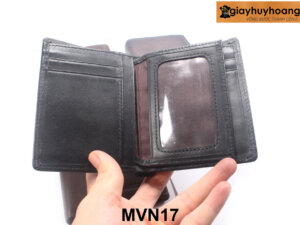 Bóp Ví nam đứng da bò đựng tiền nhỏ gọn MVN17 004
