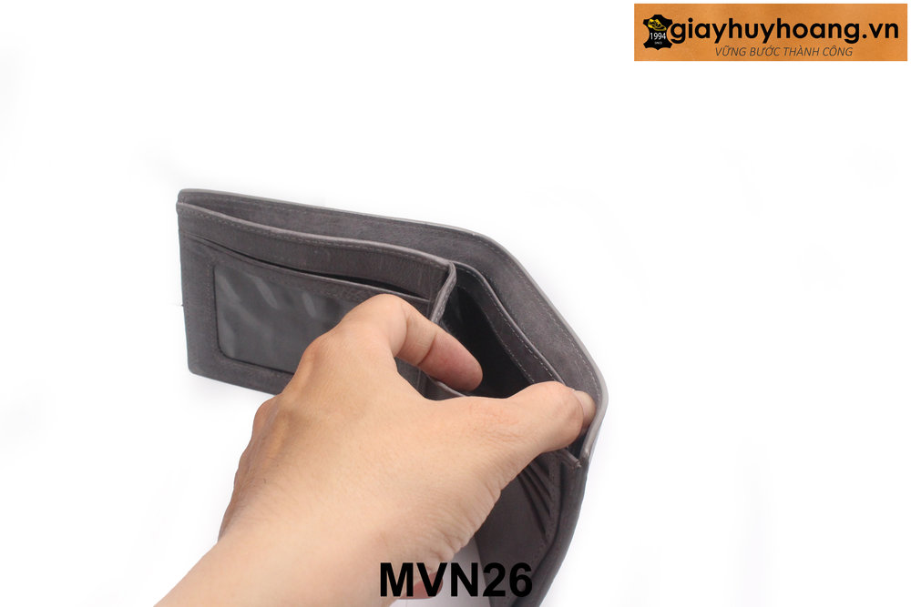 ban-bop-vi-ngang-nam-mau-xam-mvn26-3 Bóp Ví nam ngang da bò màu xám MVN26 002