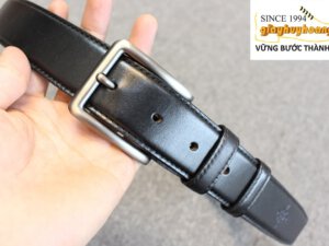 Dây nịt thắt lưng nam đầu khóa kim giayhuyhoangvn mẫu 1 004