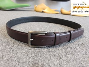 Dây nịt thắt lưng nam đầu khóa kim giayhuyhoangvn mẫu 1 005
