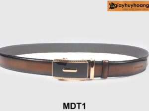 Dây nịt thắt lưng nam khóa tăng 3.3cm nhiều mẫu MDT1 006