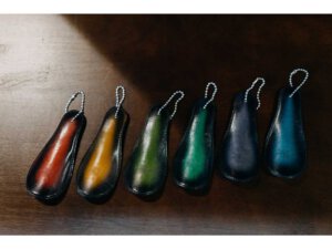 Cây đón gót - Muỗng xỏ giày inox bọc da cao cấp 005