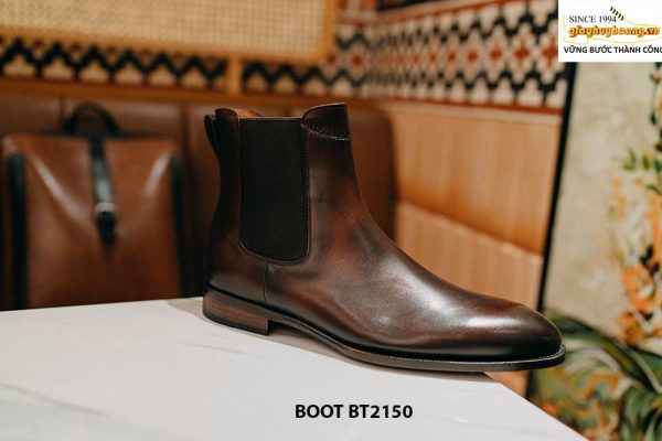 Giày da nam hàng hiệu phong cách Chelsea Boot BT2150 002
