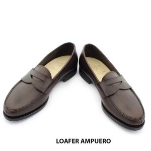 [Outlet size 41] Giày da nam hàng hiệu cao cấp Loafer AMPUERO 004