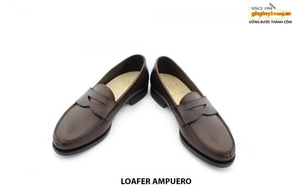 [Outlet size 41] Giày da nam hàng hiệu cao cấp Loafer AMPUERO 004