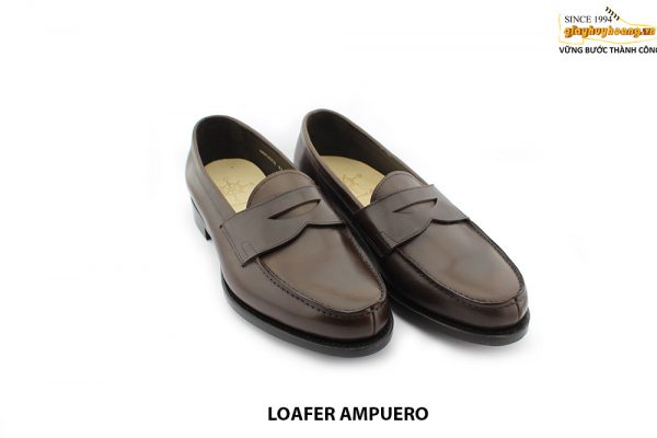 [Outlet size 41] Giày da nam hàng hiệu cao cấp Loafer AMPUERO 003