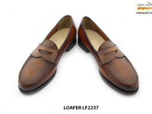 [Outlet size 42] Giày da nam hàng hiệu chính hãng Loafer CNS155 004