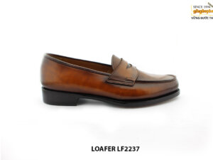 [Outlet size 42] Giày da nam hàng hiệu chính hãng Loafer CNS155 001