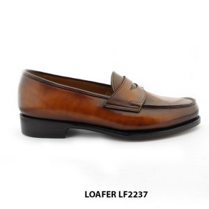 [Outlet size 42] Giày da nam hàng hiệu chính hãng Loafer CNS155 001