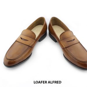 [Outlet size 45] Giày lười da nam size to 45 loafer ALFRED 004